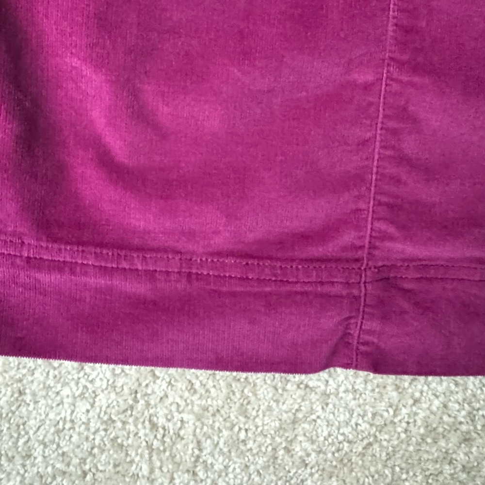 ATHLETA RASPBERRY CORDOBA CORDUROY SKIRT - Picture 8 of 15